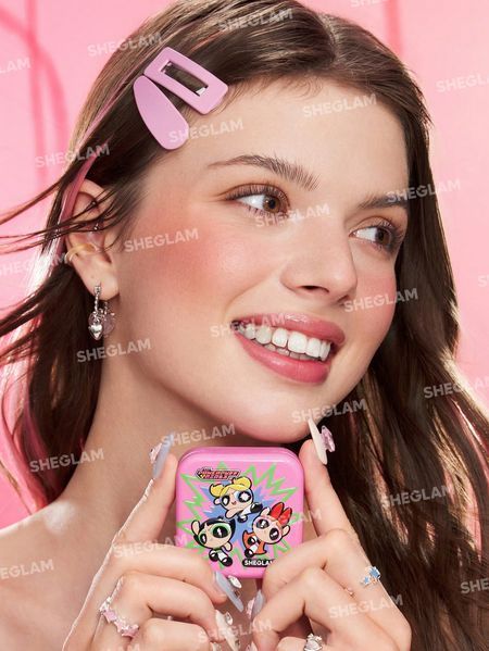 Рум'яна з шимером The Powerpuff Girls X SHEGLAM Tough Love-Utonium 10144 фото