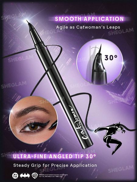 Тонкий лайнер для очей CATWOMAN&trade; | SHEGLAM Meow Eyeliner 10384 фото