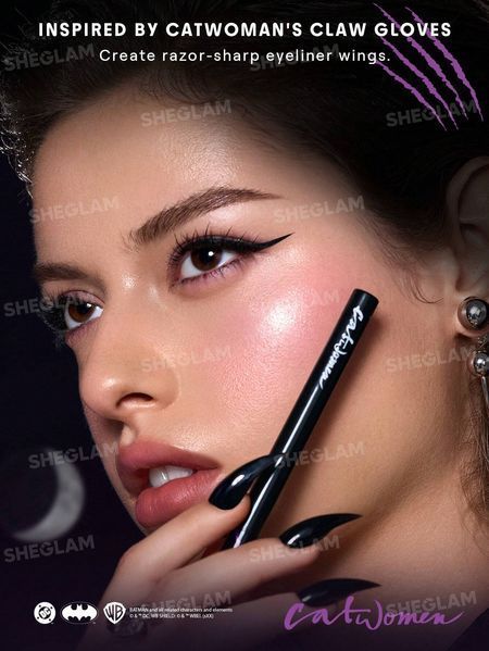 Тонкий лайнер для очей CATWOMAN&trade; | SHEGLAM Meow Eyeliner 10384 фото