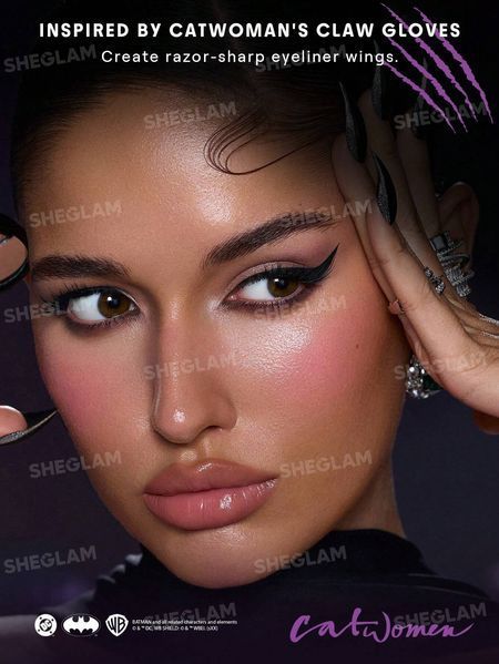 Тонкий лайнер для очей CATWOMAN&trade; | SHEGLAM Meow Eyeliner 10384 фото