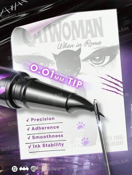 Тонкий лайнер для очей CATWOMAN&trade; | SHEGLAM Meow Eyeliner 10384 фото
