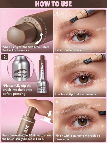 Помадка для брів Brow-Fection Angled-Chocolate 10095 фото