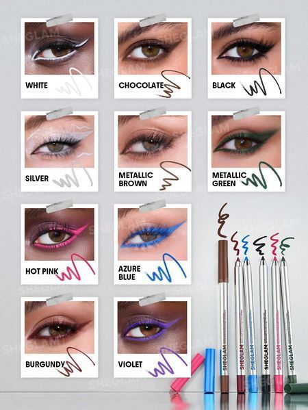 Гелевий олівець для очей Boldline Longwear Gel Liner - Metallic Brown 10391 фото