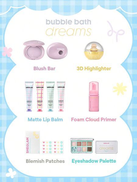 Коллекционный набор косметики Bubble Bath Dreams Full Collection Set 10048 фото