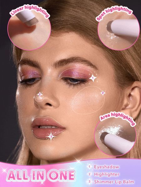 Гелеві тіні в стіку Crystal Jelly-Rosy Gem 10149 фото