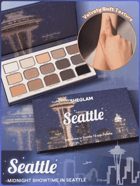 Палетка тіней 15-Pan Palette-Showtime In Seattle 10350 фото