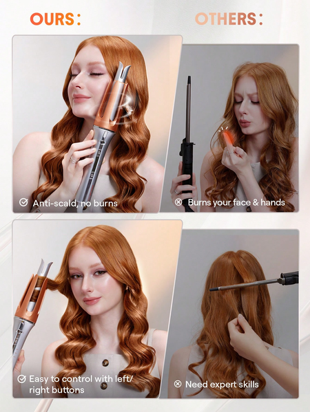 Автоматическая керамическая плойка для волос It-Curl One-Touch - 32mm 10201 фото