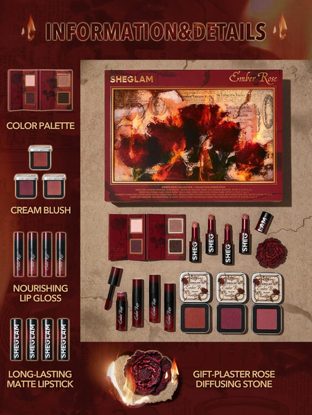 Набір SHEGLAM Ember Rose 10302 фото