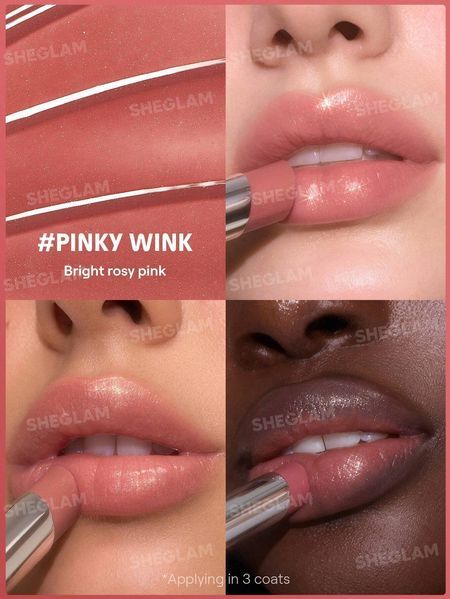 Помада-бальзам Silk Slip Lip Oil Balm-Pinky Wink 10403 фото