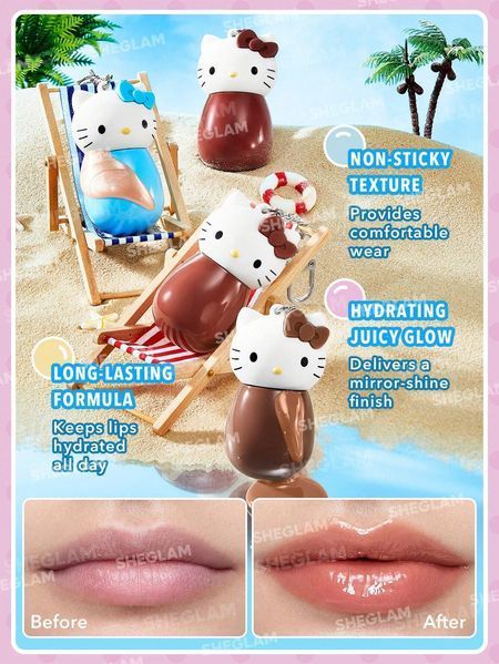 Блиск для губ Hello Kitty- Pink Lemonade 10058 фото