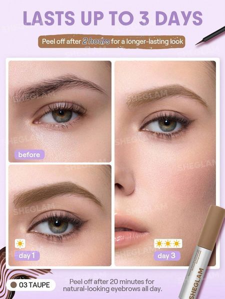 Тинт для бровей Tint Lock Tattoo Peel Off Brow Gel-Taupe 10410 фото