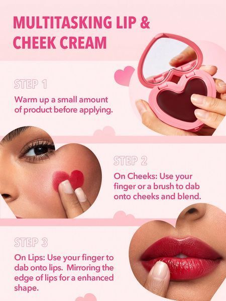 Кремові рум&rsquo;яна у формі сердечка Playing Cupid Cream Blush-Devotion 10412 фото