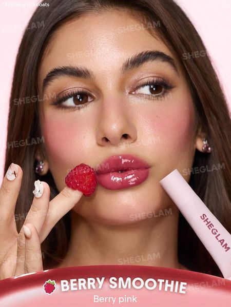 Зволожуючий блиск для губ Crystal Glaze відтінку Berry Smoothie 10062 фото