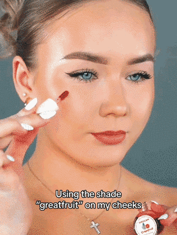 Жидкий тинт для губ и щек For The Flush Lip & Cheek Tint- Fruit Punch 10413 фото