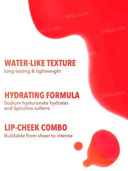 Жидкий тинт для губ и щек For The Flush Lip & Cheek Tint- Fruit Punch 10413 фото