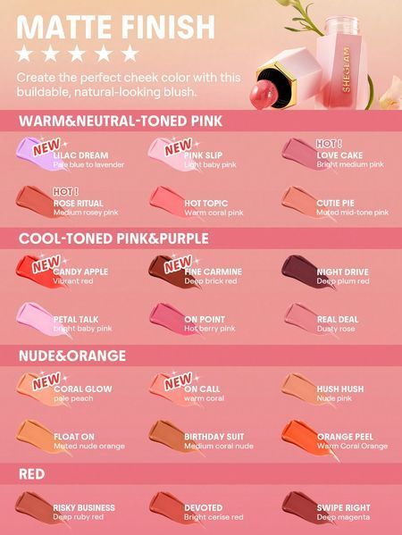 Матовые жидкие румяна Color Bloom Liquid Blush-On Point 10414 фото