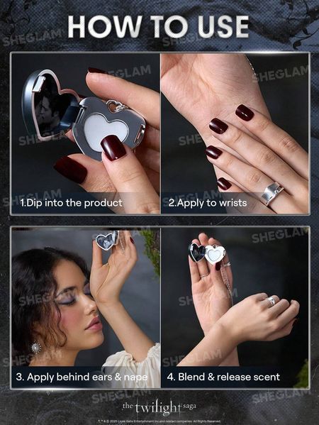 Тверді парфюми The Twilight Saga X SHEGLAM Soulmates Solid Perfume Сутінки 10015 фото