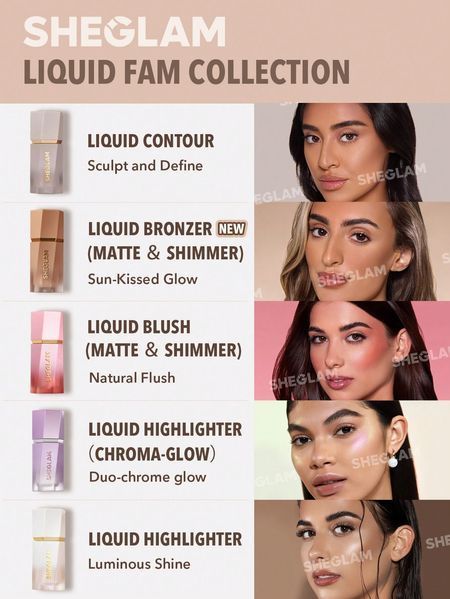 Матовый жидкий бронзер Sun Beam Matte Liquid Bronzer-Caramel 10415 фото
