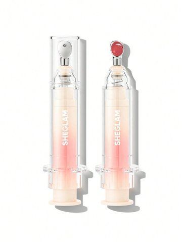 Блиск для губ шприц Booster Shine Plumpin-Pink Flamingo 10116 фото