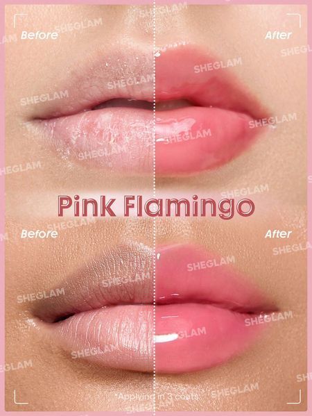 Блеск для губ шприц Booster Shine Plumpin-Pink Flamingo 10116 фото