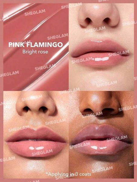 Блеск-увеличитель для губ Pout-Perfect Shine Lip Plumper-Pink Flamingo 10416 фото