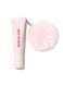Зволожуючий блиск для губ Crystal Glaze відтінку Strawberry Milk з помпоном 10066 фото 1