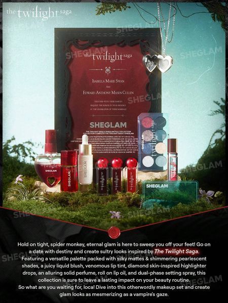 Универсальный спрей The Twilight Saga X SHEGLAM Forever Setting Spray Сумерки 10017 фото