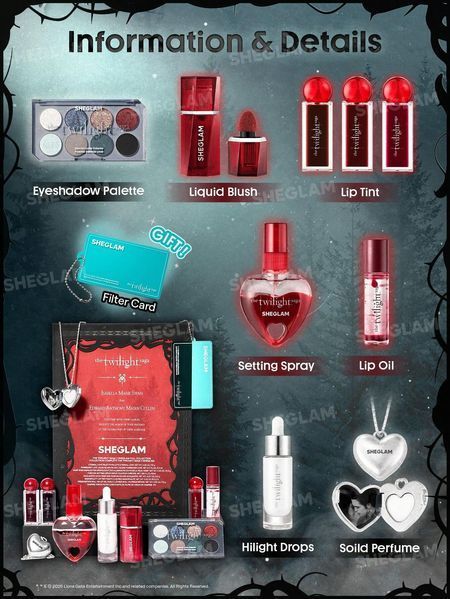 Колекційний набір "Сутінки" Twilight Saga X SHEGLAM Full Collection Set 10020 фото