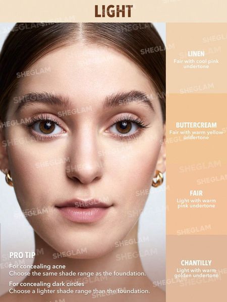 Консилер з пензликом Perfect Skin High Coverage Concealer-Fair 10421 фото