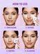 Мʼякі фіолетові пухові спонжі для макіяжу Insta-Ready Powder Puff 10121 фото 3