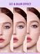 Мʼякі фіолетові пухові спонжі для макіяжу Insta-Ready Powder Puff 10121 фото 2