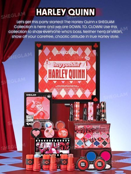 Набір гідрогелевих патчів для очей Clowning Around Harley Quinn 10 шт 10024 фото