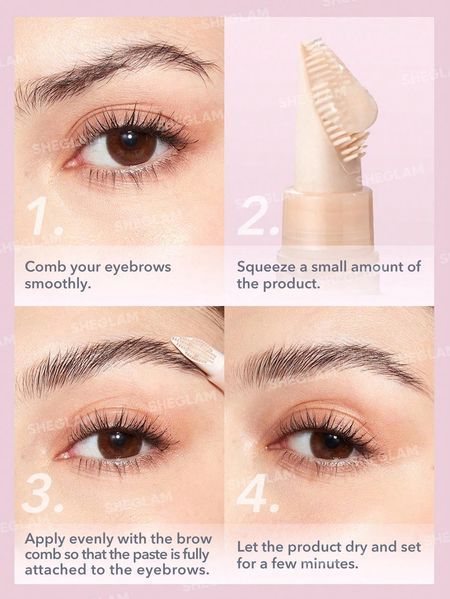 Прозрачный гель для бровей с силиконовой щеточкой Brow Breakdown 10026 фото