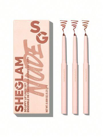 Набір олівців-лайнерів для губ So Lippy Lip Liner Set-Au - Naturel 10382 фото