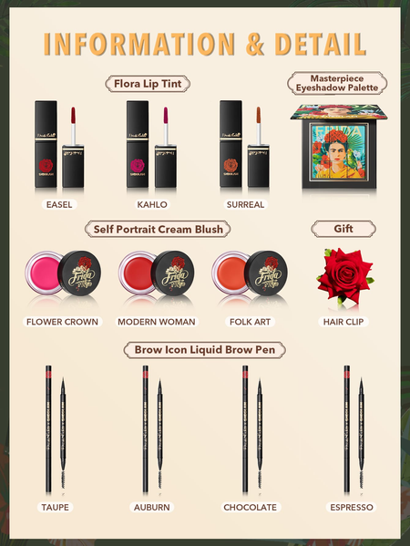 Набор SHEGLAM Frida Kahlo 10228 фото
