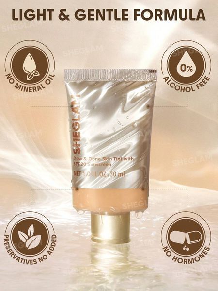 Тональний крем Dew & Done Skin Tint With SPF20-Shell 10030 фото