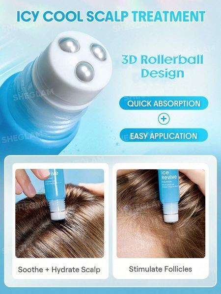 Сыворотка для кожи головы с роликом Ice Revive Scalp Serum 10385 фото