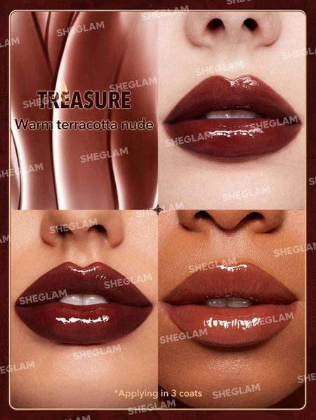 Блеск для губ &laquo;Treasure&raquo;, Ember Rose Immortal Love Nourishing Lip Gloss 10281 фото