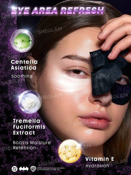 Маски для очей CATWOMAN&trade; | SHEGLAM Midnight Veil Eye Mask 10 шт 10386 фото