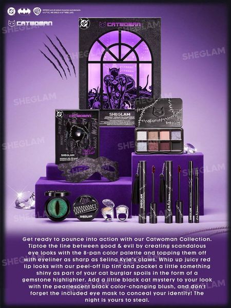 Маски для очей CATWOMAN&trade; | SHEGLAM Midnight Veil Eye Mask 10 шт 10386 фото