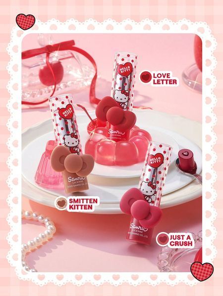 Увлажняющая помада для губ Hello Kitty｜SHEGLAM Be My Baby-Love Letter 10132 фото