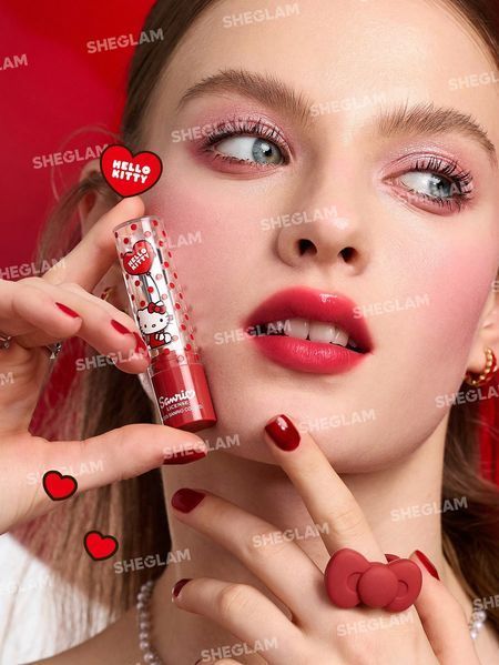 Увлажняющая помада для губ Hello Kitty｜SHEGLAM Be My Baby-Love Letter 10132 фото