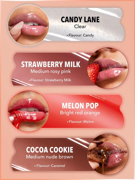 Набір зволожуючих блисків для губ Crystal Glaze Moisturizing Lip Care Set 10283 фото