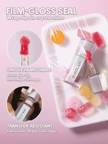 Блеск для губ Glass Lock Air Gloss - Strawberry Milk 10381 фото