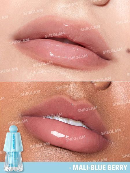 Зволожуючий блиск для губ Jelly Wow-Blue Berry 10084 фото