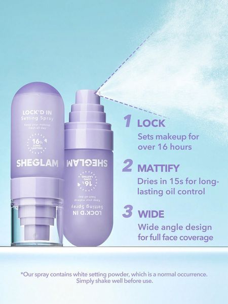 Фиксирующий спрей для лица Lock'd In Setting Spray 10041 фото