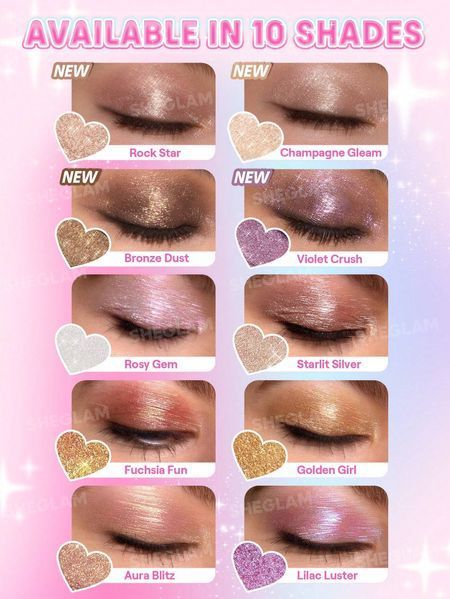 Гелевые тени-стик Crystal Jelly Glaze-Champagne Gleam 10343 фото