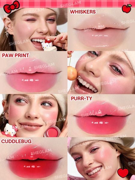Бальзам для губ Hello Kitty｜SHEGLAM True Love Dewy-Cuddlebug 10143 фото
