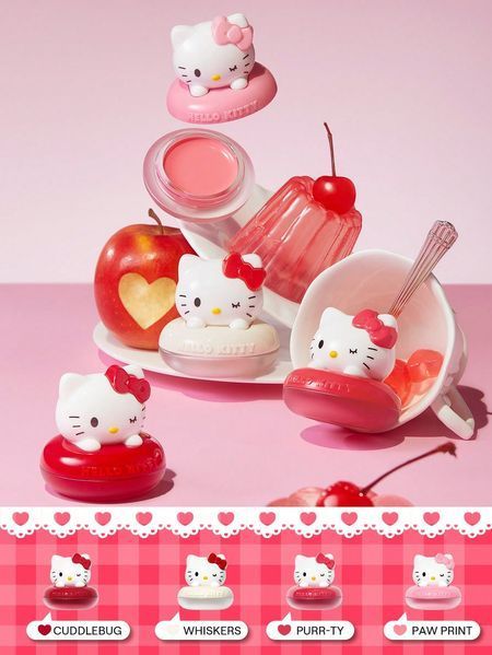 Бальзам для губ Hello Kitty｜SHEGLAM True Love Dewy-Cuddlebug 10143 фото